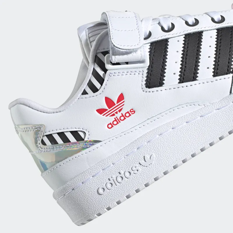adidas Forum Low Cloud White / Core Black / True Pink (FZ3908)