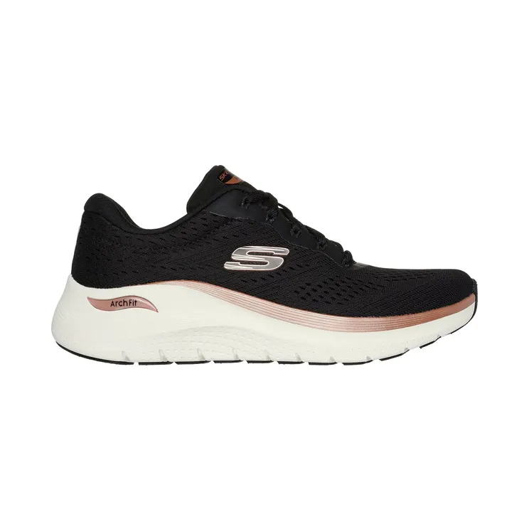 Skechers Arch Fit 2.0 “Black / Pink Gold” (150067BKRG)