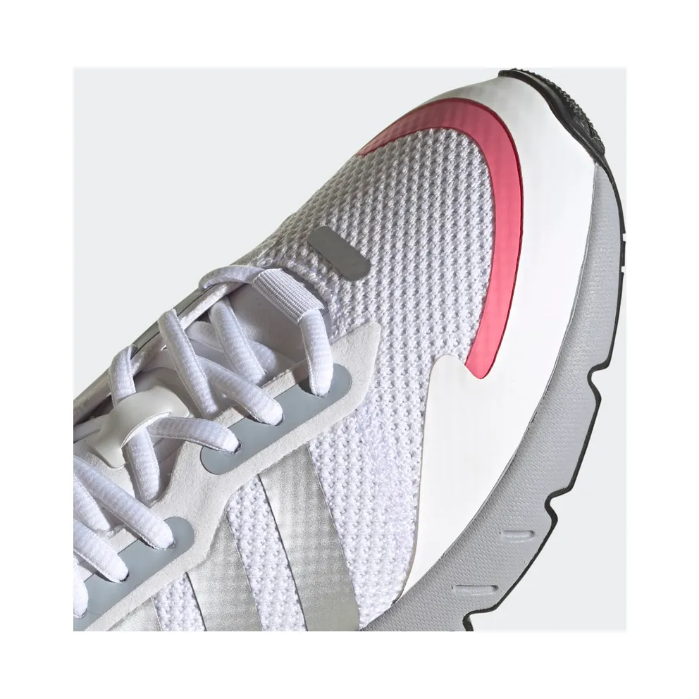 Adidas ZX 1K Boost ‘White Silver Metallic’ Cloud White/Silver Metallic/Hazy Rose (FY5654)