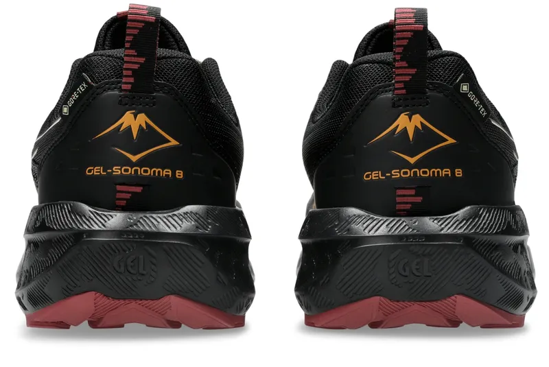 ASICS GEL-SONOMA 8 GTX “Black / Brisket Red” (1011B977-005)