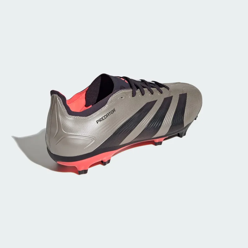 adidas Predator League FG Platinum Metallic Aurora Black Turbo (IF6349)
