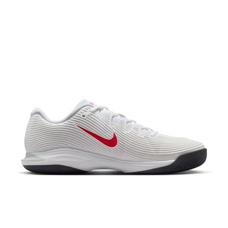 Nike Court Air Zoom Vapor 12 HC White Pure Platinum Light Crimson (FV5552-109)