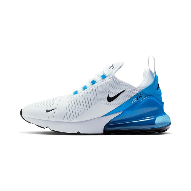Nike Air Max 270 “White / Photo Blue / Pure Platinum / Black” (AH8050-110)