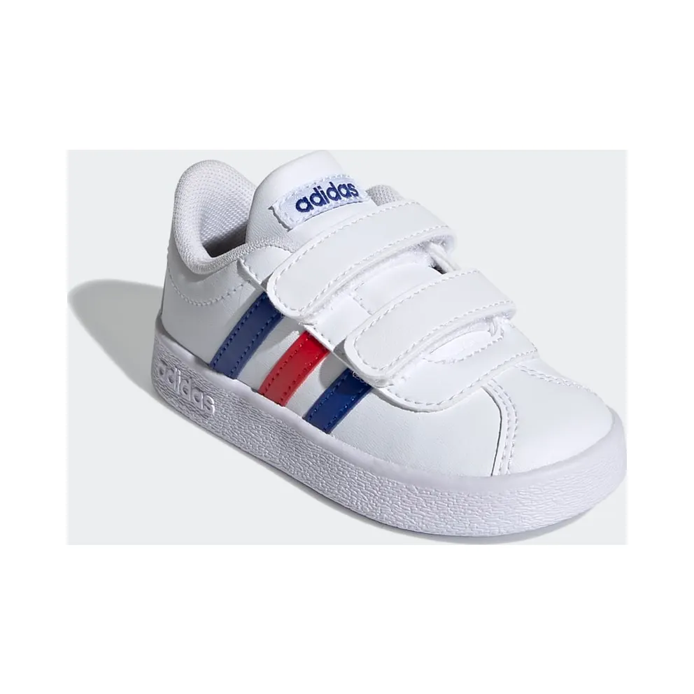 adidas VL Court 2.0 Cloud White / Royal Blue / Vivid Red (FY9275)