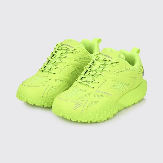 Plein Sport Urban Sprinter Mesh and Rubber Sneakers Yellow (SAFSUSC0933STE003N29)
