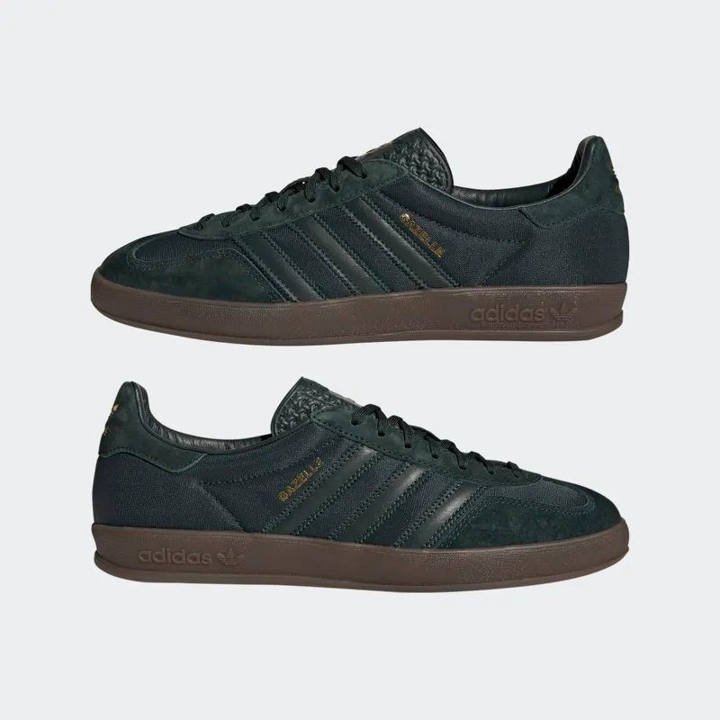 Adidas Gazelle Indoor Shadow Green / Shadow Green / Shadow Green (H06272)