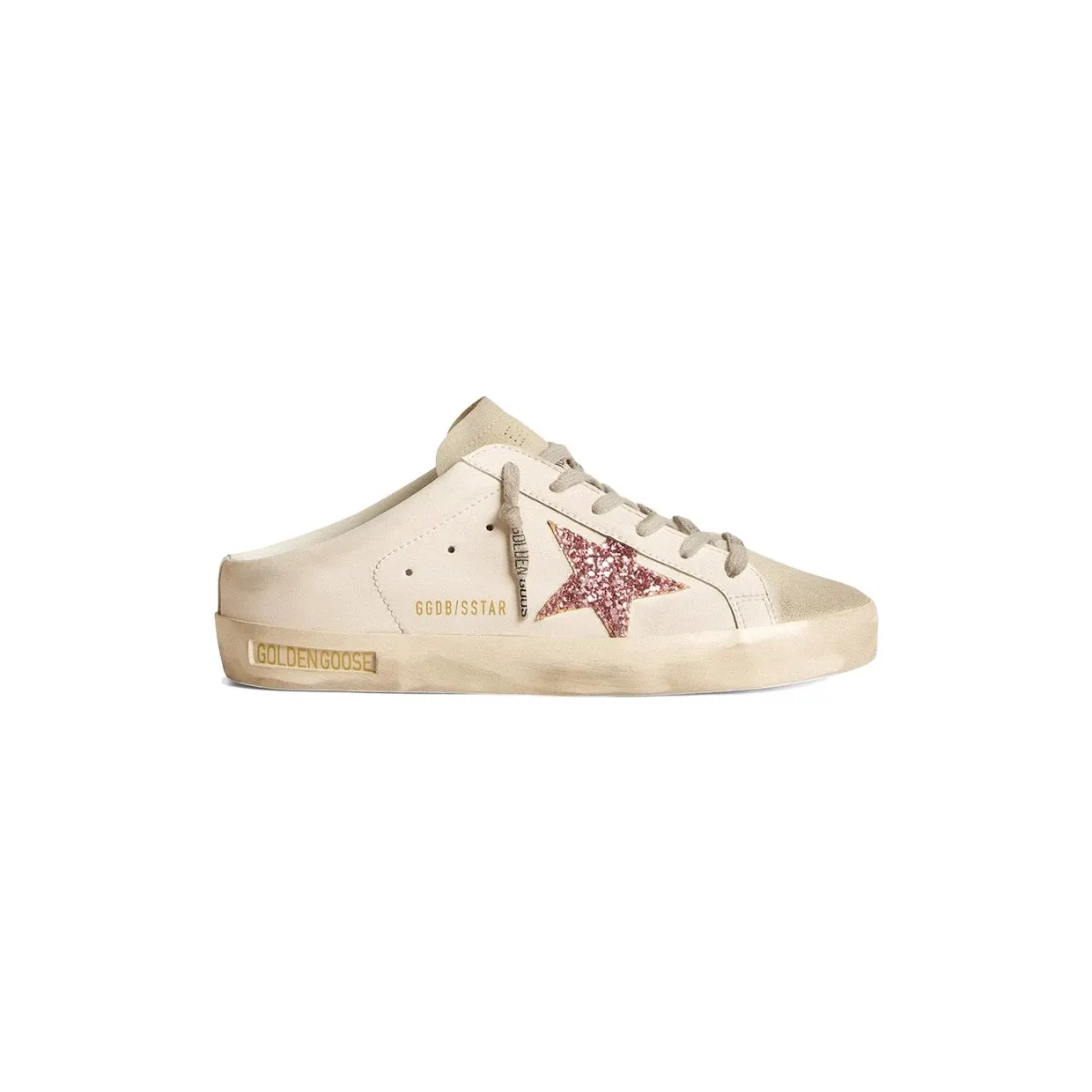 Golden Goose Bio-Based Super-Star Sabot White Ice Pink (GWF00110.F005887.10386)