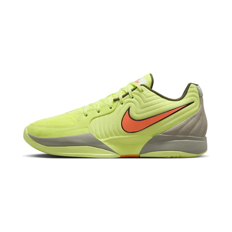 Nike Ja 2 Twelve Time “Light Lemon Twist / Light Army / Cargo Khaki / Total Orange” (FD7328-701)