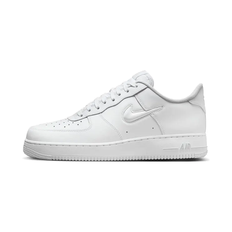 Nike Air Force 1 Jewel “White / Dark Smoke Grey” (HM0621-100)