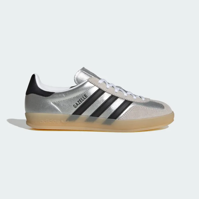 Adidas Gazelle Indoor Grey One / Core Black / Silver Metallic (HP7215)
