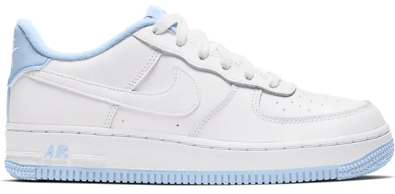 Nike Air Force 1 Low White Hydrogen Blue (GS) White/Hydrogen Blue (CD6915-103)