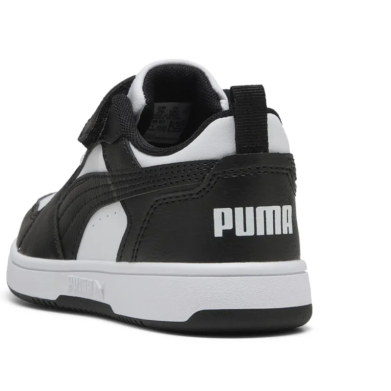 Puma Rebound V6 Lo “Puma White / Puma Black” (397419_01)
