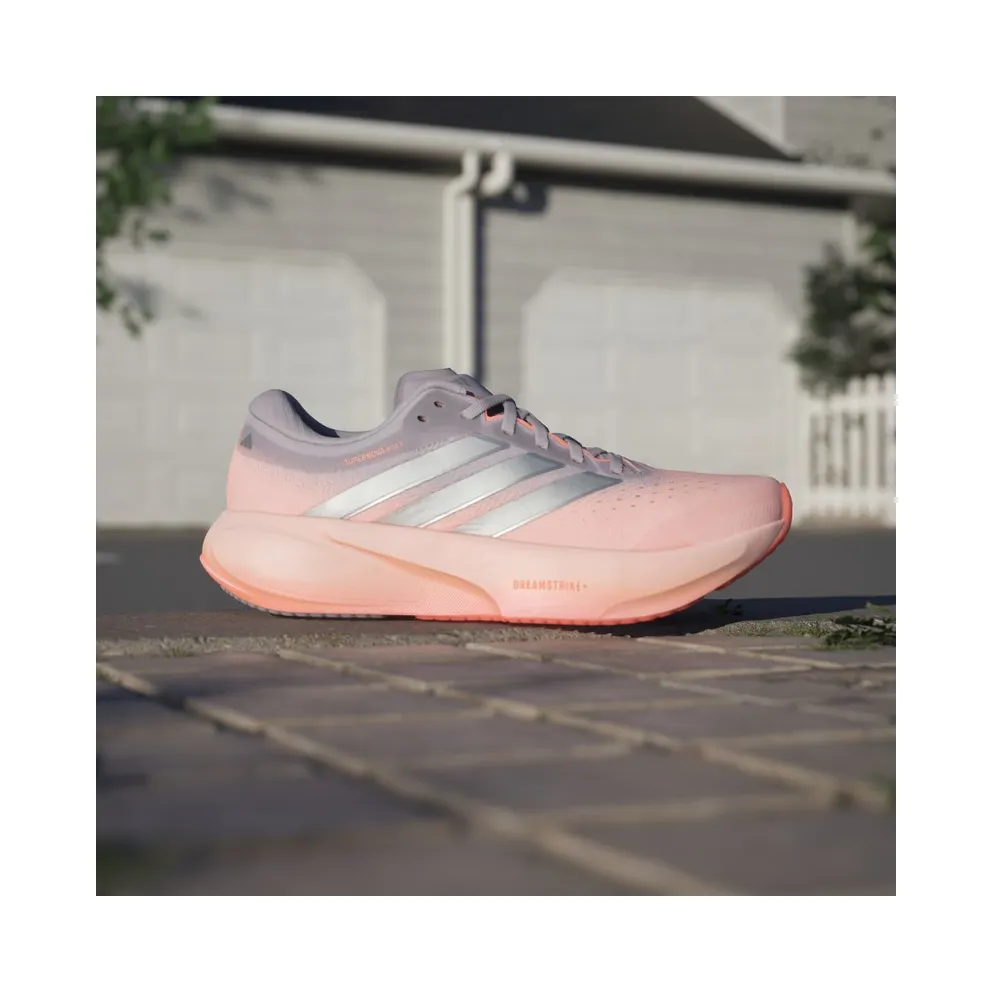 Adidas Supernova Rise 3 Running Shoes Clear Orange / Silver Metallic / Glory Grey (JR7372)