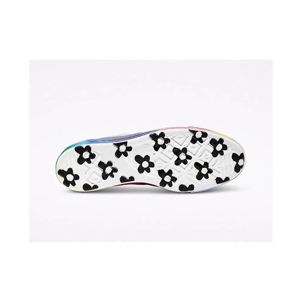 Converse One Star Ox Golf Le Fleur Rainbow Sole White/White-Multi (166409C)