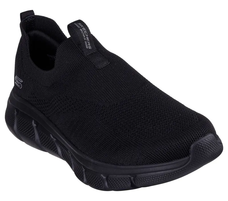 Skechers BOBS Sport B Flex – Frigid Edge – Black – “Black” (118107 BBK)