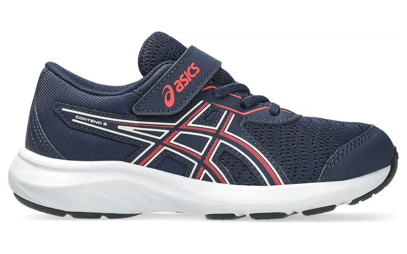 ASICS Contend 9 Midnight Flash Red (1014A338-407)