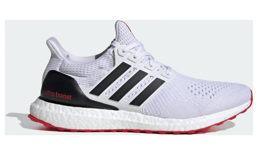 adidas Ultra Boost 1.0 Cloud White Core Black Better Scarlet (ID5879)