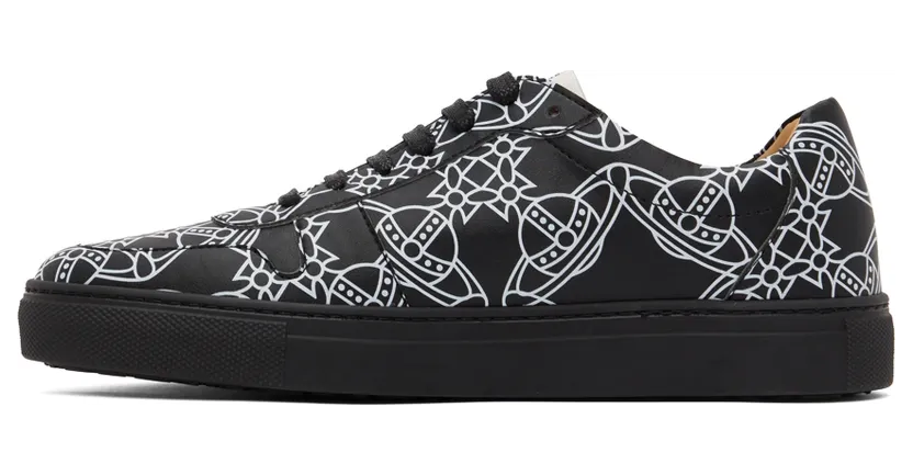 Vivienne Westwood Black Apollo Low-Top Sneakers (75020002M-S0005-) (3)