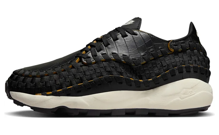 Nike Air Footscape Woven Premium Black/Desert Ochre/Pale Ivory (FQ8129-010)