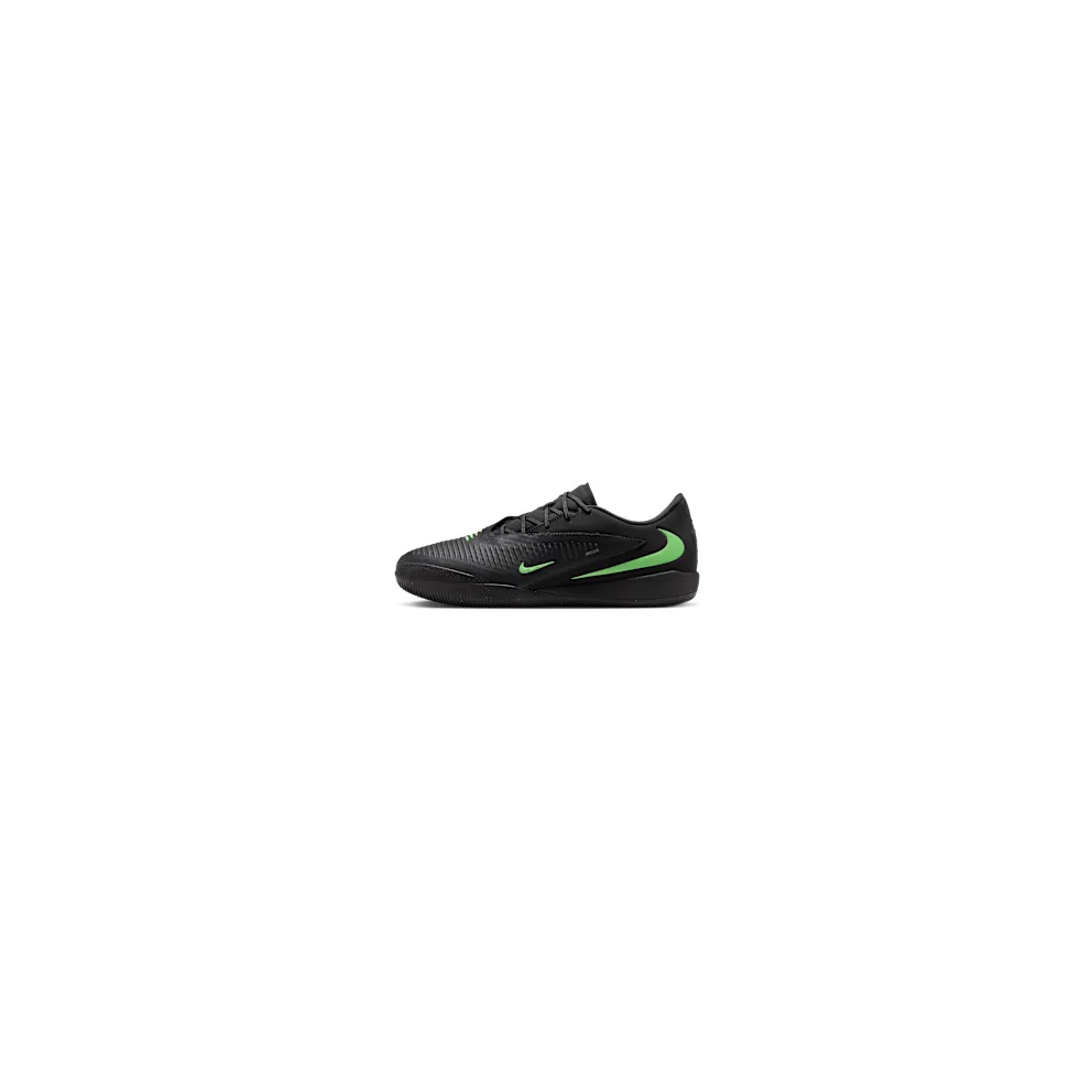 Nike Phantom 6 Low Academy Indoor Court “Black / Illusion Green” (HQ2319-001)