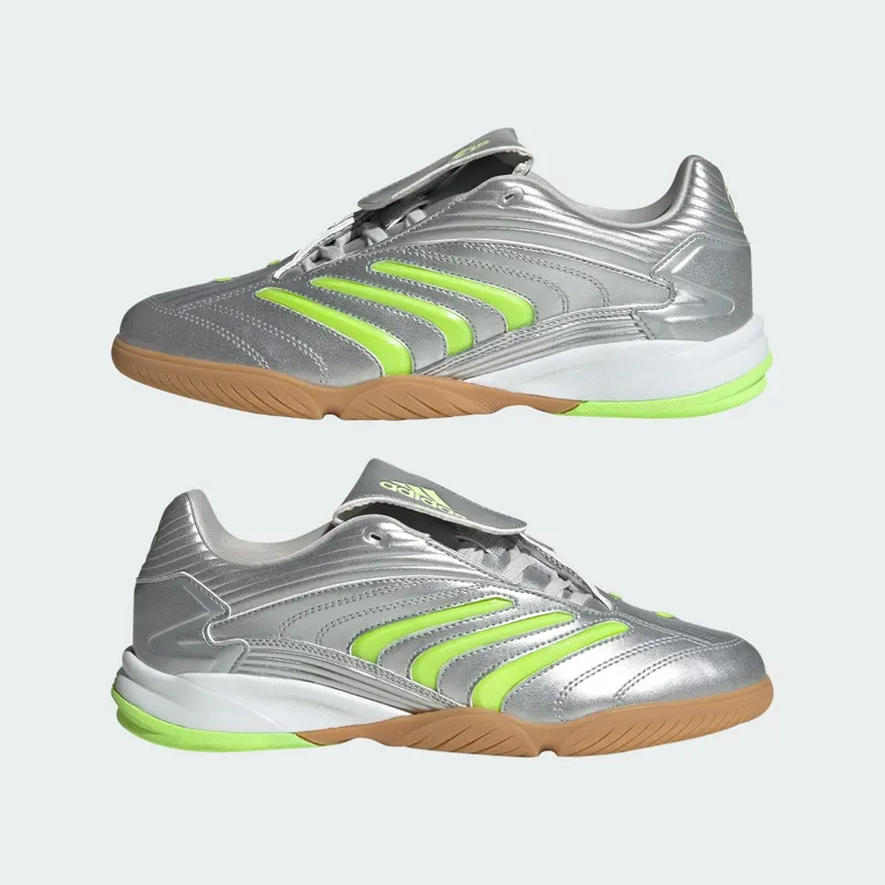 Adidas Predator Sala Silver Metallic / Signal Green / Cloud White (JR1636)