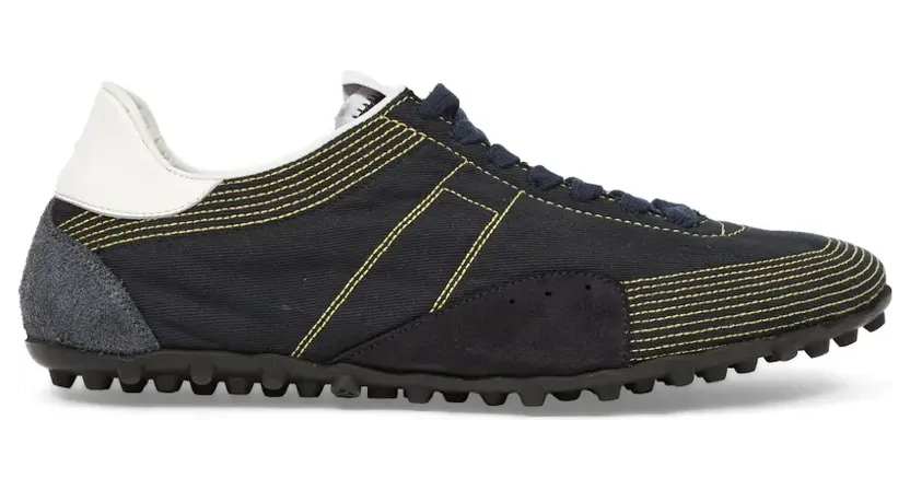 Maison Margiela Sprinters sneakers met contrasterend stiksel – Blauw (S57WS0551P7796)
