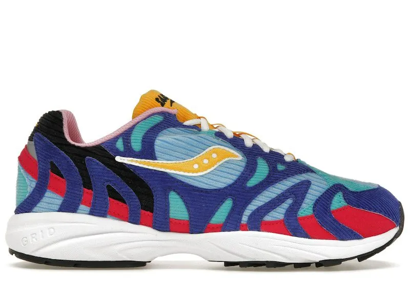 Saucony Grid Azura 2000 Corduroy Patchwork Multi-Color (S70712-1)