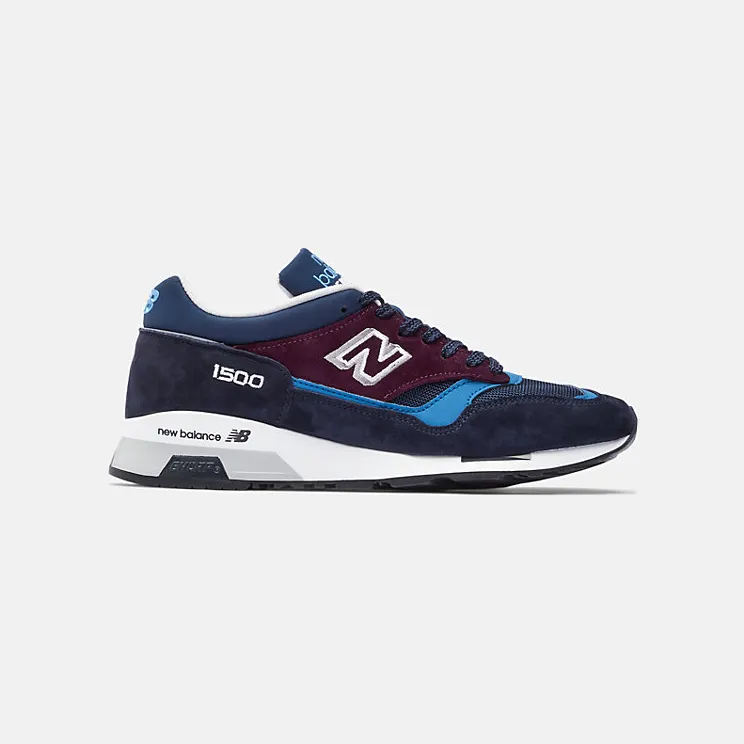 New Balance Navy Made in UK 1500 Low-Top Sneakers (M1500SCN)