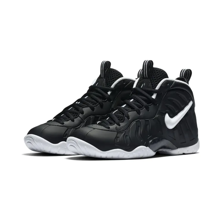 Nike Little Posite Pro’Dr. Doom’ GS Black/White-Black (644792-006)