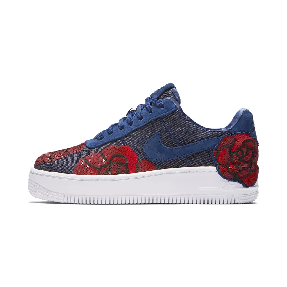 Nike Air Force 1 Upstep Low Denim Rose Blue (W)