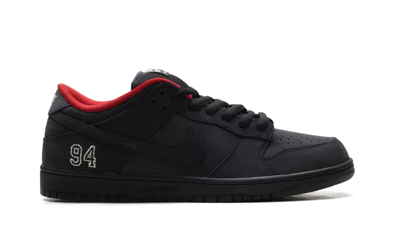 Nike SB Dunk Low “Supreme – Black” (HQ8487-001)