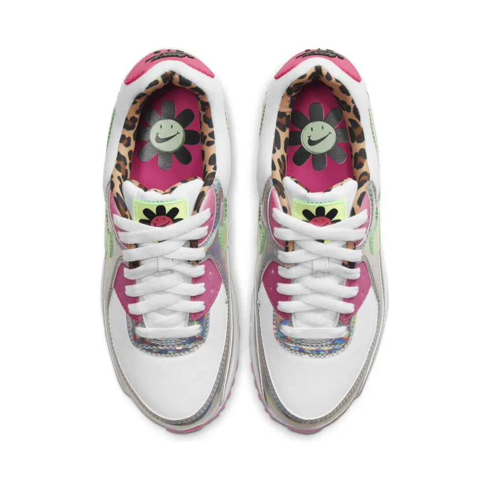 Nike WMNS Air Max 90 LX Daisy Leopard Iridescent (2020) (CQ2559-100)
