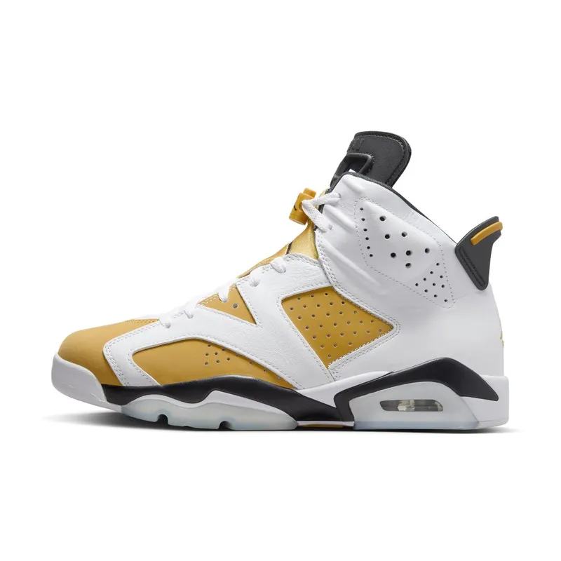Air Jordan 6 Retro White/Black/Yellow Ochre (CT8529-170)