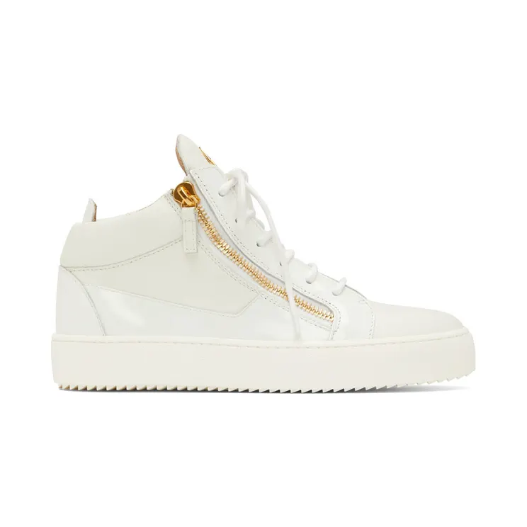 Giuseppe Zanotti White Kriss High-Top Sneakers (RU00011-86442)