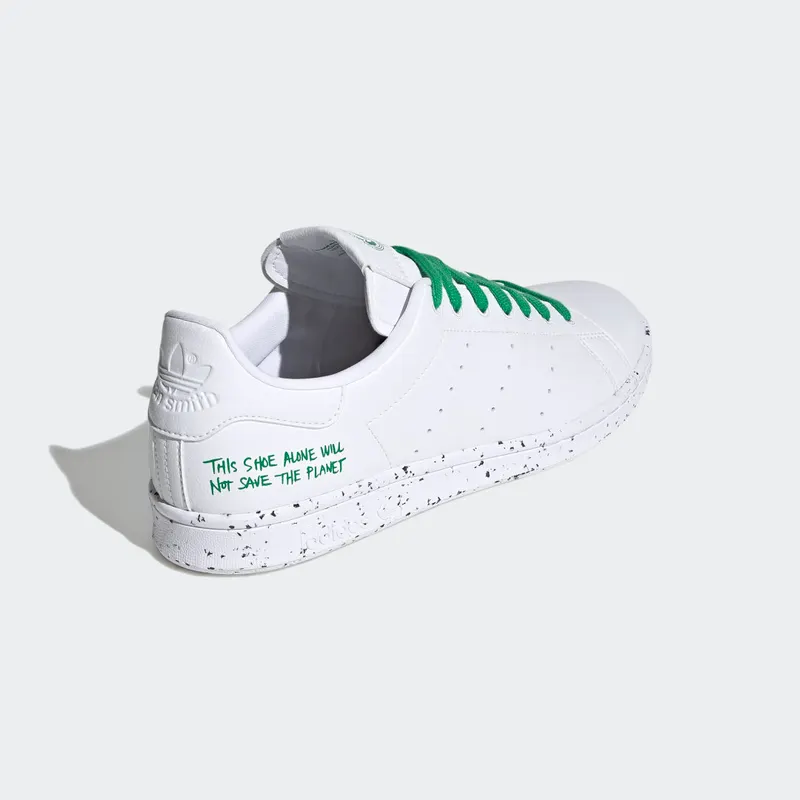 adidas Stan Smith Clean Classics White Green Cloud White/Cloud White/Green (FU9609)