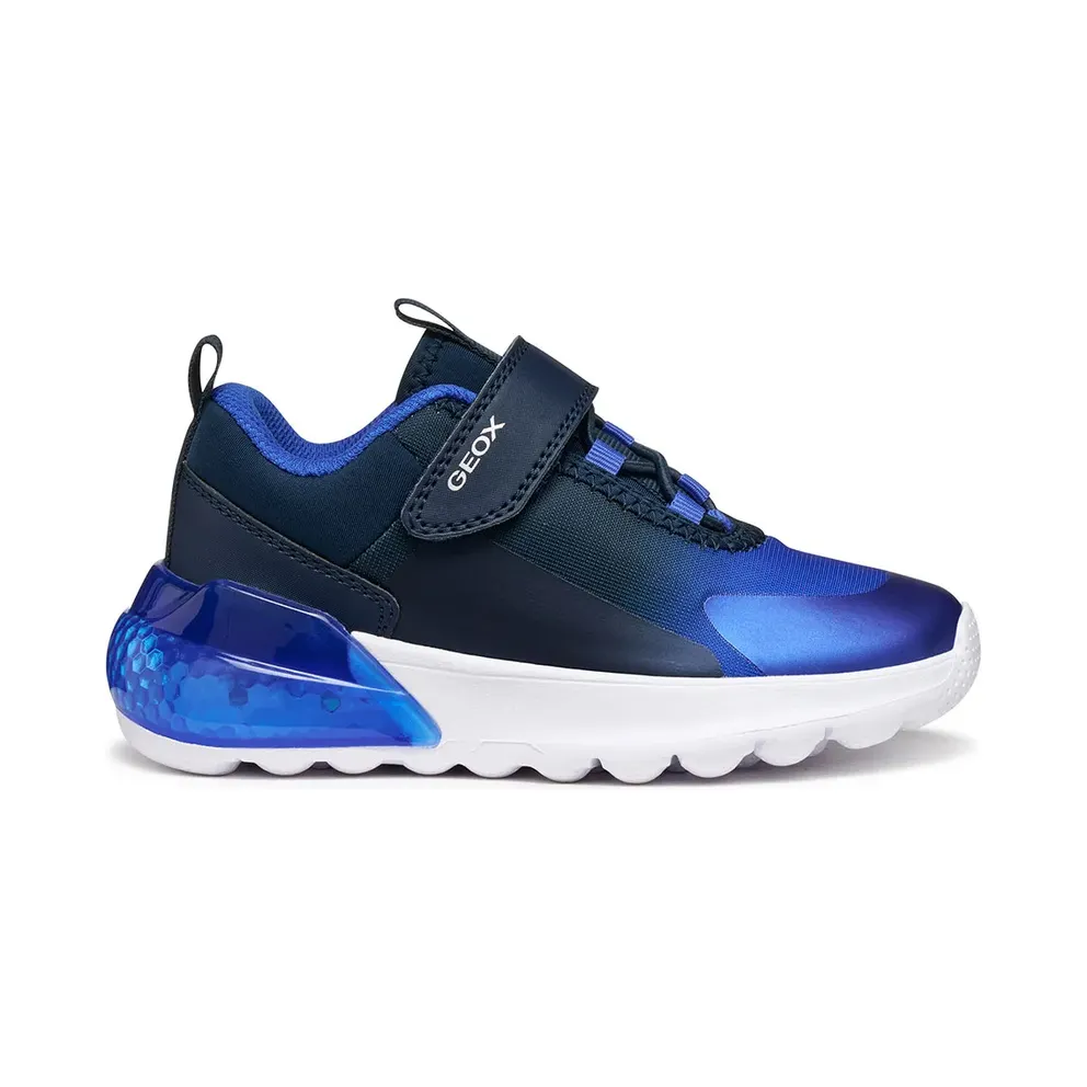 Geox sneaker Marineblauw/Royaalblauw (J56LYA02A9J-C4226)