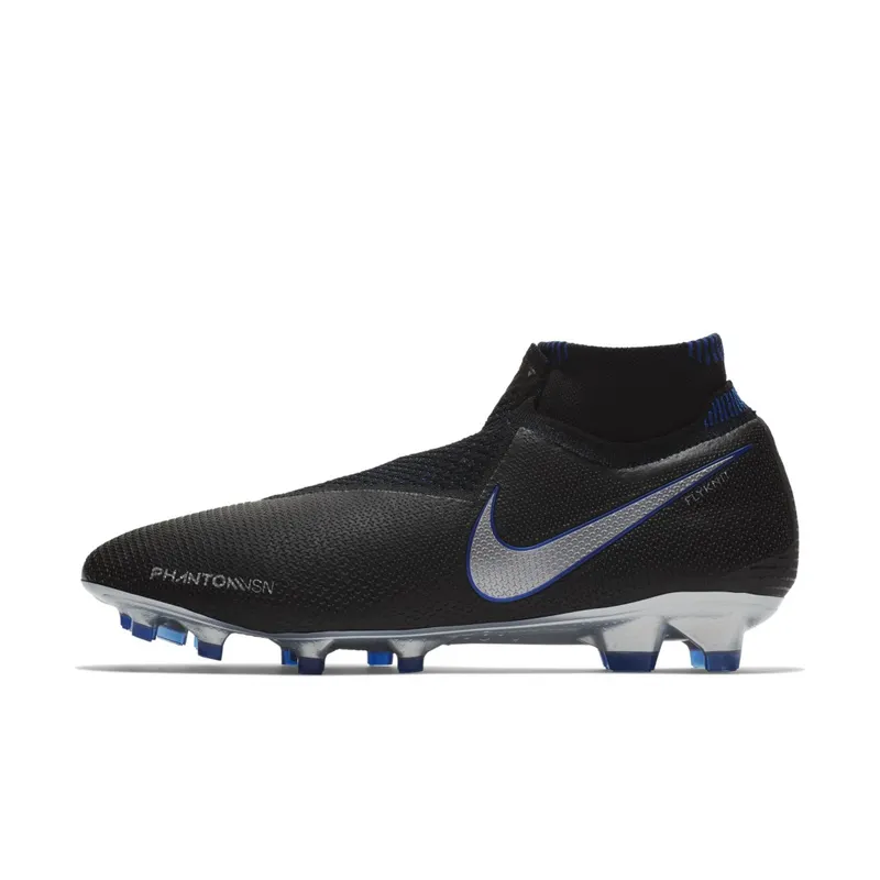 Nike Phantom Vision Elite DF FG Black Blue Black/Blue (AO3262-004)