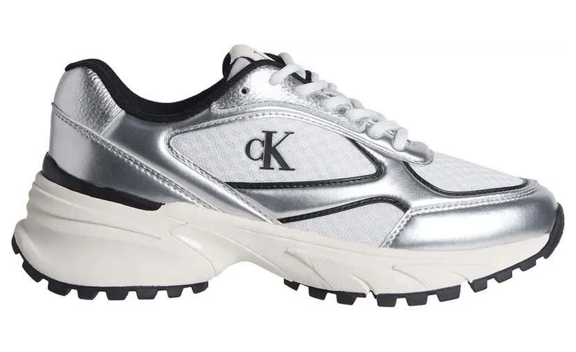 Lage Sneakers Calvin Klein Jeans HIKE RUNNER LACE UP MESH MIX MET (YW0YW02063-0IX)