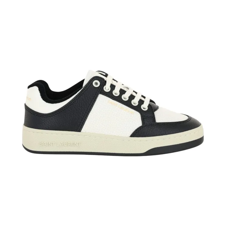 Saint Laurent SL/61 Perforated Leather White (713602-AAAWR-9063)