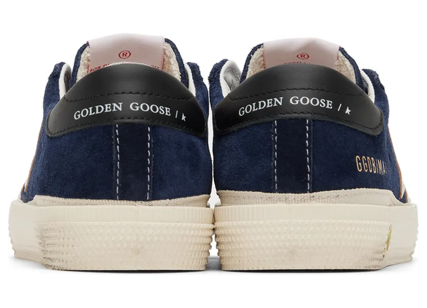 Golden Goose Kids Navy May Sneakers (GYF00112.F003296.50580) (2)