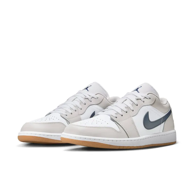 Jordan 1 Low “Midnight Navy Neutral Grey” (553558-146)