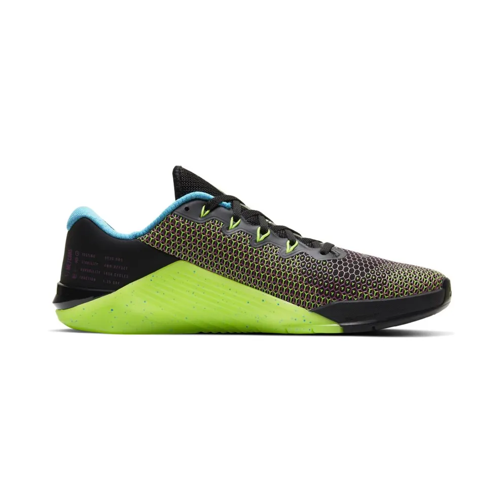 Nike Metcon 5 AMP Black Green Strike Black/Green Strike/Blue Fury (CD3395-046)