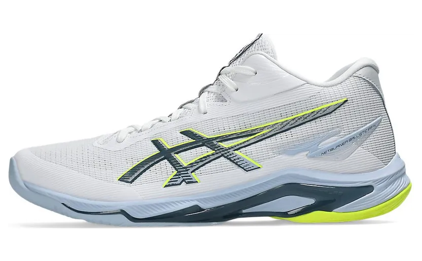 ASICS NETBURNER BALLISTIC FF MT 4 “White / Raw Indigo” (1051A090-103)