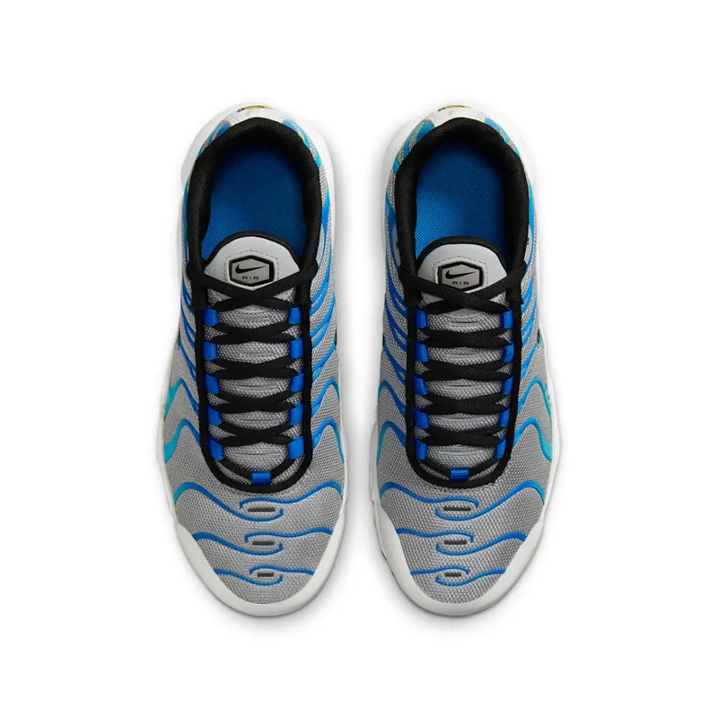 Nike Air Max Plus Light Smoke Grey Blue Lightning Racer Blue Black (CD0609-019)