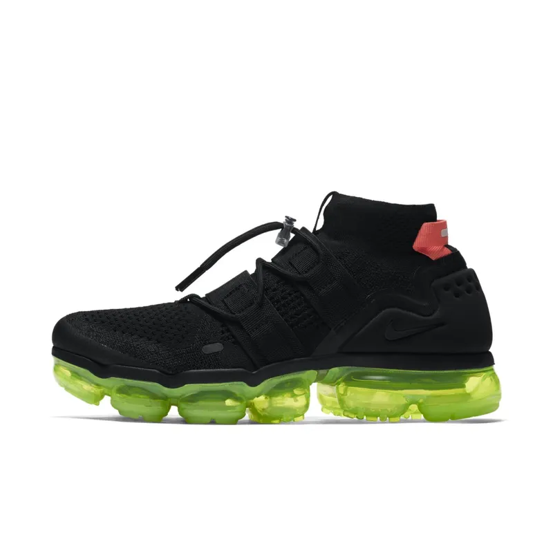 Nike Air VaporMax Utility Black Volt Bright Crimson Black/Black-Volt-Bright Crimson (AH6834-007)