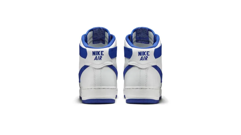 Nike Air Force 1 High White Game Royal Summit White/Royal Blue (743546-103)