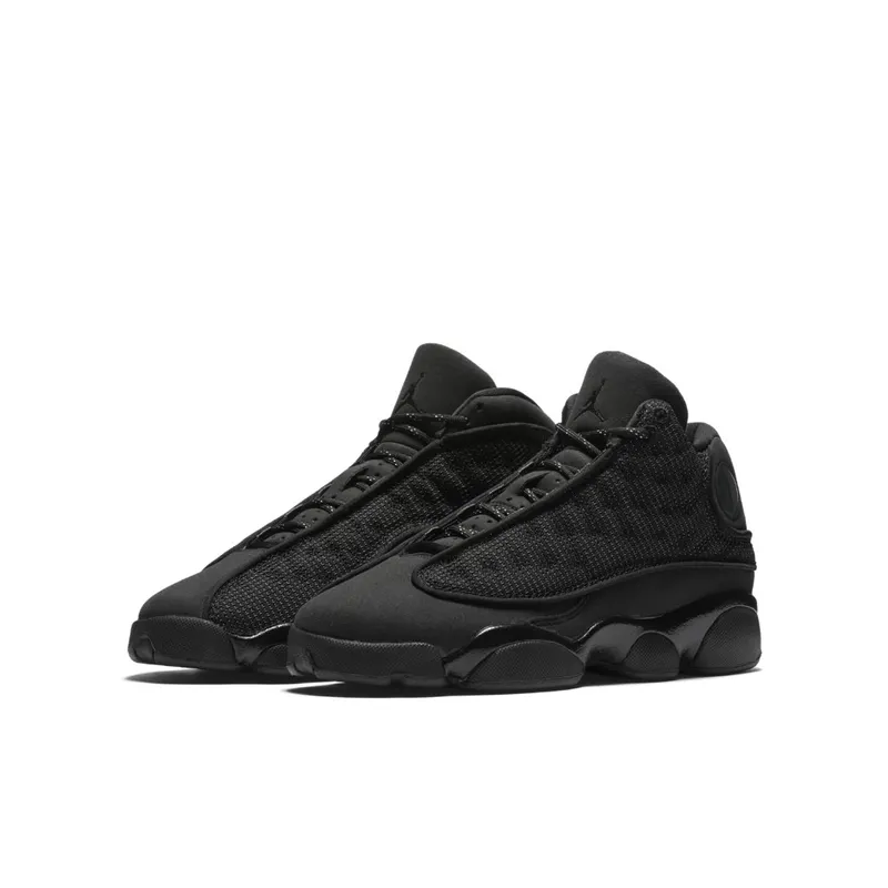 Jordan 13 Retro Black Cat (GS) Black/Anthracite-Black (884129-011)