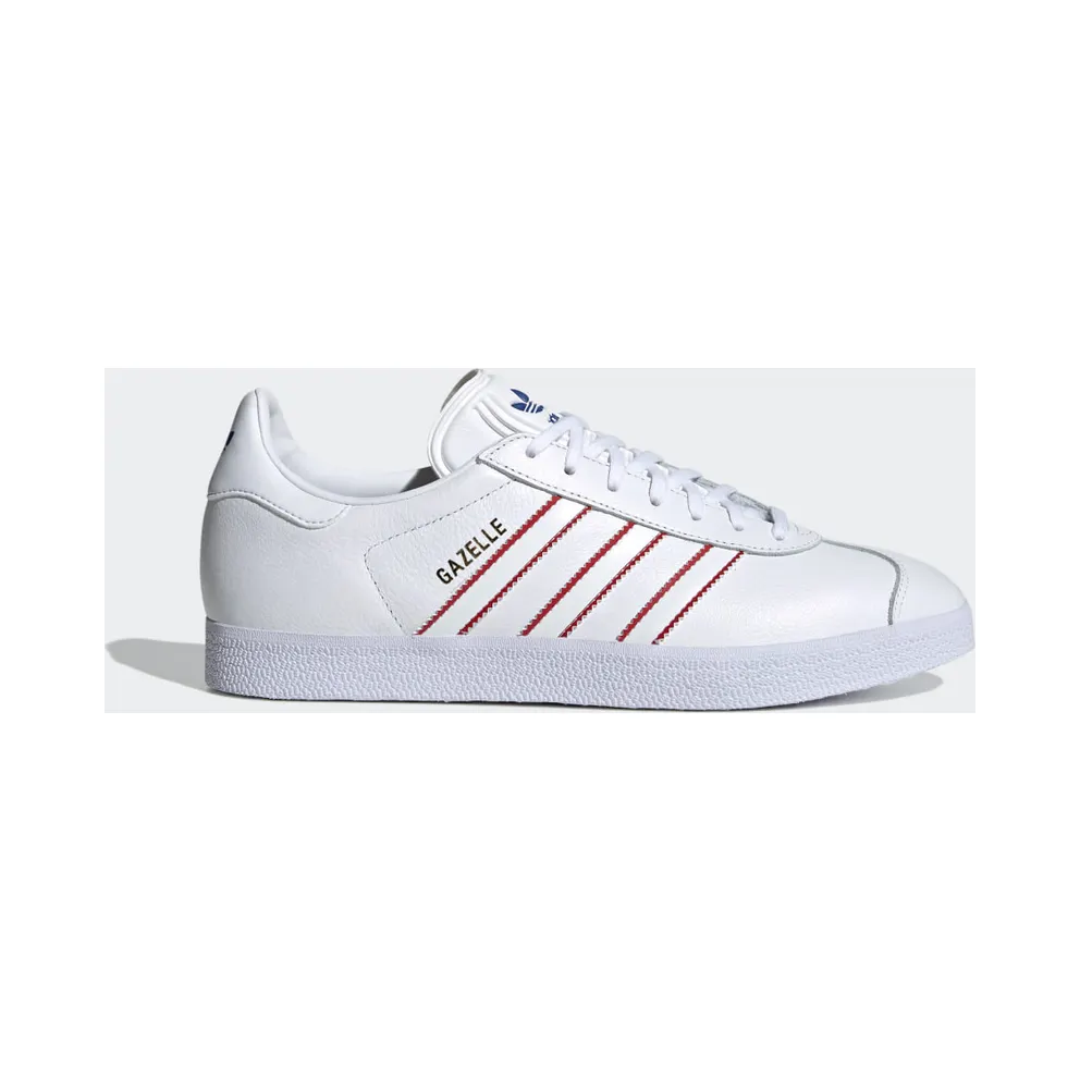 adidas Gazelle Schuh Cloud White / Team Power Red / Royal Blue (GX9882)