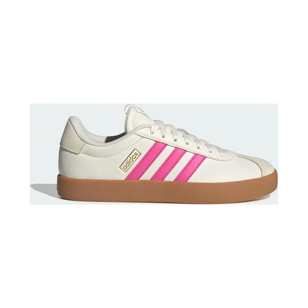 Adidas VL Court 3.0 Core White / Pulse Magenta / Gold Metallic (JP5347)