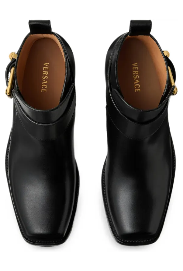 Versace Orlando Leather “Black” (1A18795 1026179 1B00G) (2)
